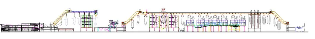 Eme Customized Pig Stunning and Killing Abattoir Machine with Slaughtering Equipment for Slaughterhouse Meat Processing Machine