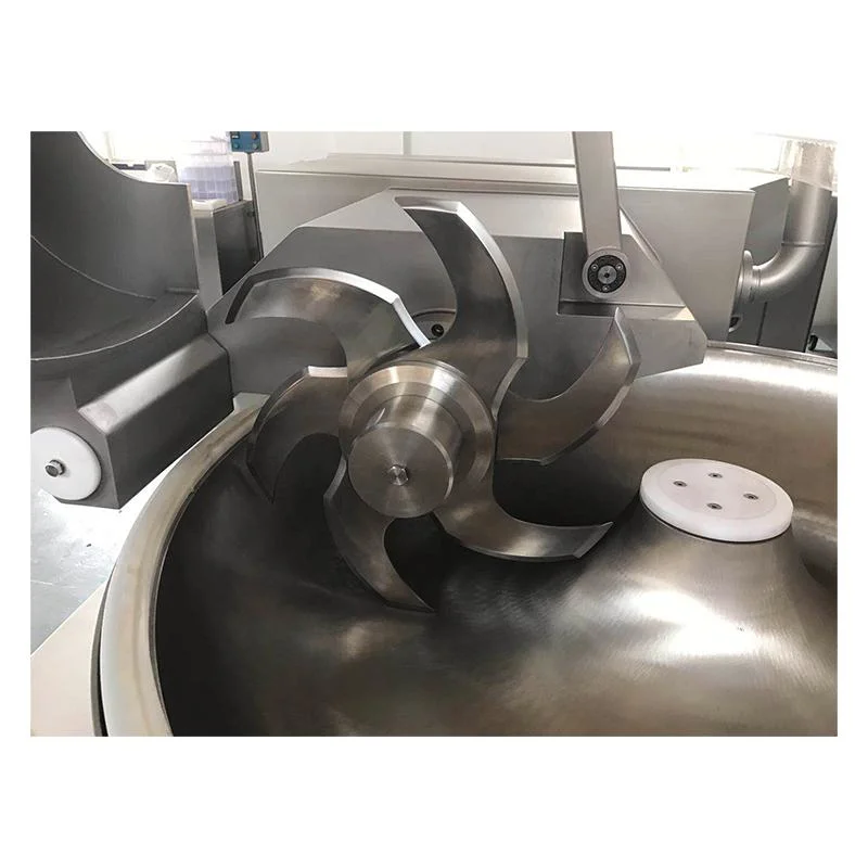 304 Stainless Steel Meat Bowl Cutter Dvsd (Dual Variable Speed Driver) Meat Cutting Machine Bowl Cutter Machine