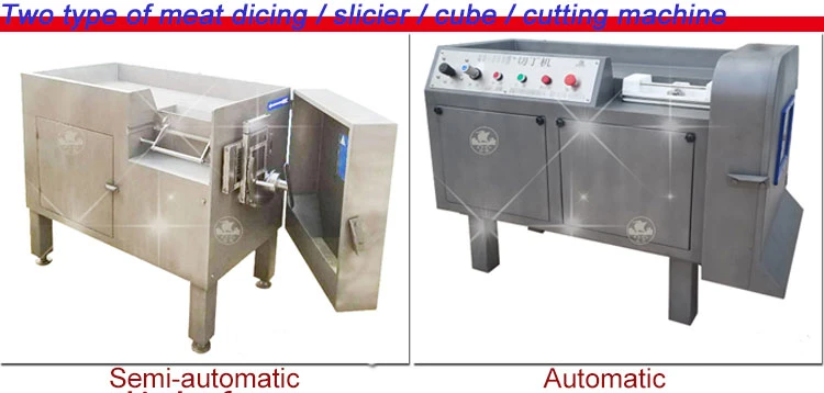 Frozen Cube Cutting Multi Dicer Slice Large Block Synthetic Meat Dicing Machine
